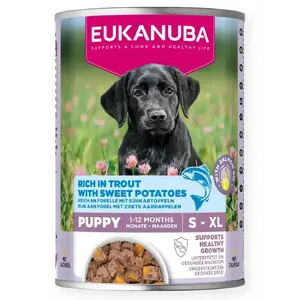 EUKANUBA Консервы для собак Щенки/Взрослые, 400 г