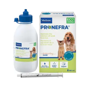 Oral suspension for dogs and cats VIRBAC PRONEFRA 180 ml — supportive renal care