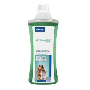 Oral hygiene solution VIRBAC Aquadent mouthcare liquid 500 ml for pets