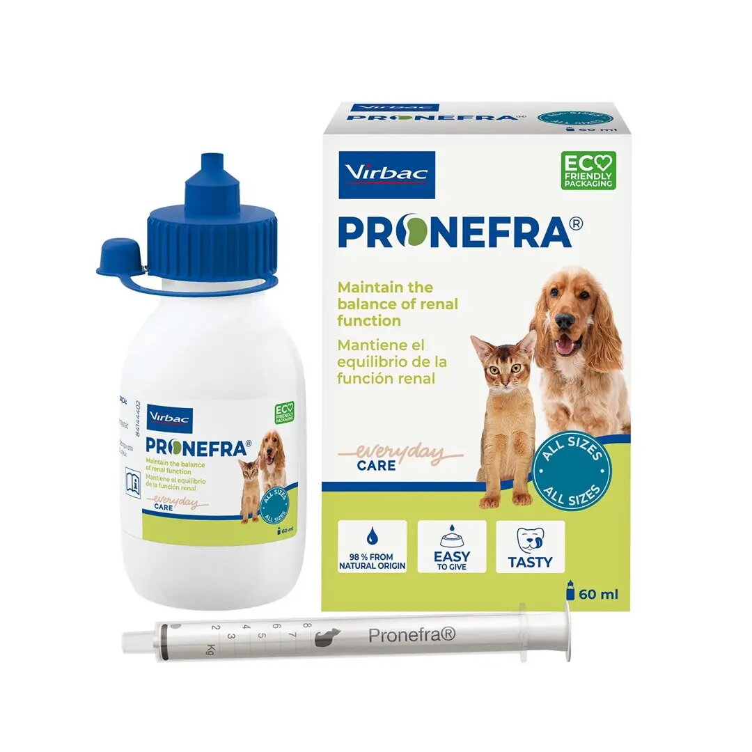 VIRBAC uztura papildinājums PRONEFRA 60 ml