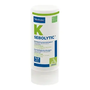 Shampoo VIRBAC SEBOLYTIC SIS 250 ml — veterinary seborrhea treatment