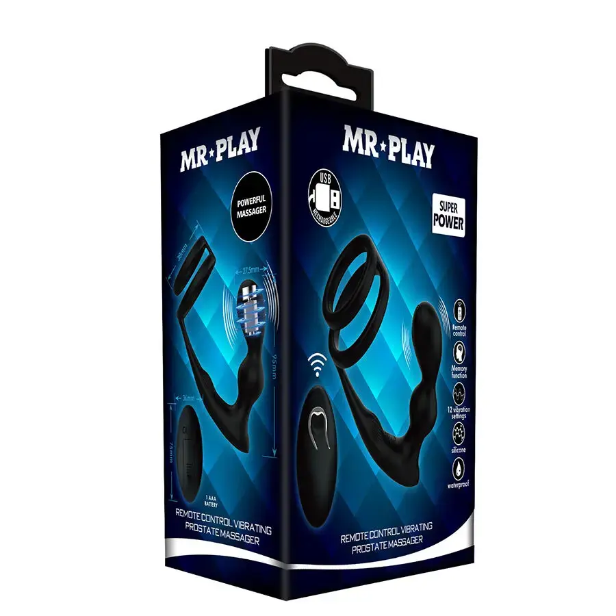 Анальная пробка с эрекционным кольцом MR PLAY D-245189 Photo 8