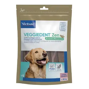 VIRBAC Veggiedent ZEN L dental chew for dogs, large size