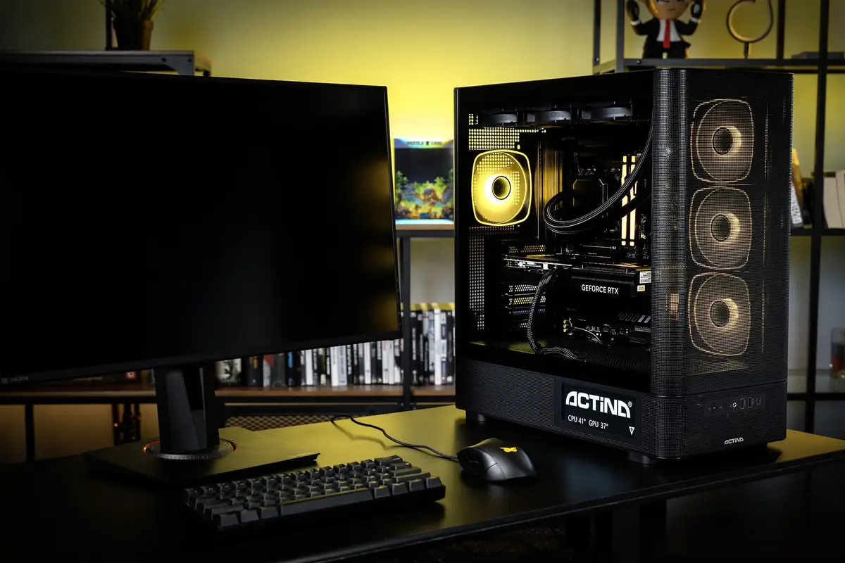 Dators Actina AMD Ryzen 9 9900X3D, 32 GB, RTX 5090 Photo 13