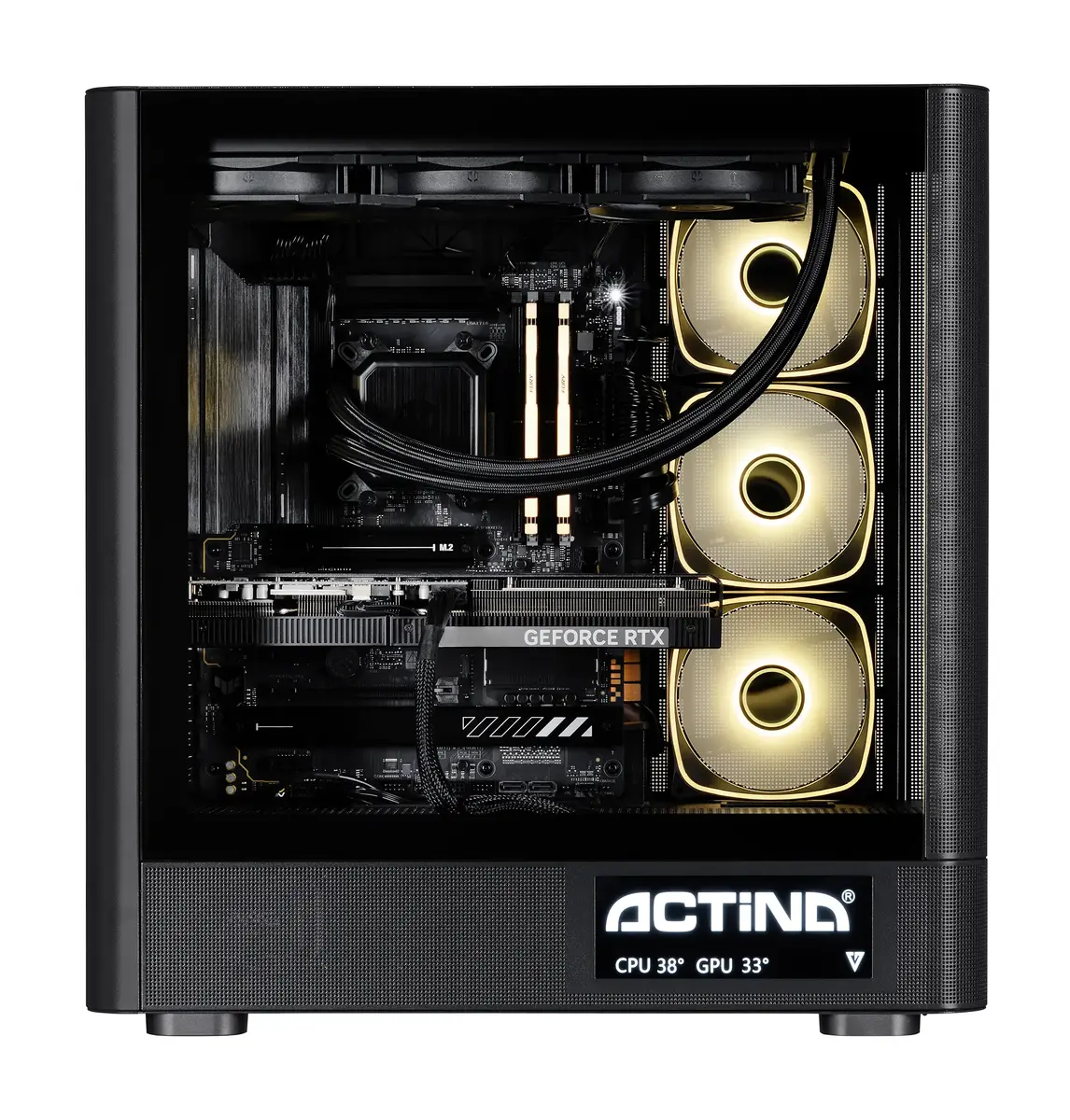 Dators Actina AMD Ryzen 9 9900X3D — 32 GB DDR5, RTX 5070 Ti Photo 2