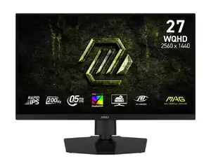 Монитор 27" MSI MAG 274QPF E20 — 2560×1440 WQHD Rapid IPS, 0.5 мс, VESA, чёрный