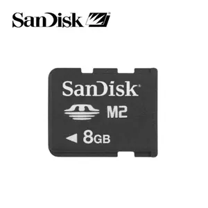 Memory Stick Micro (M2) SANDISK 8 GB — used, tested, formatted, bulk