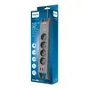 Сетевой фильтр Philips 4 розетки кабель 2 м Photo 2