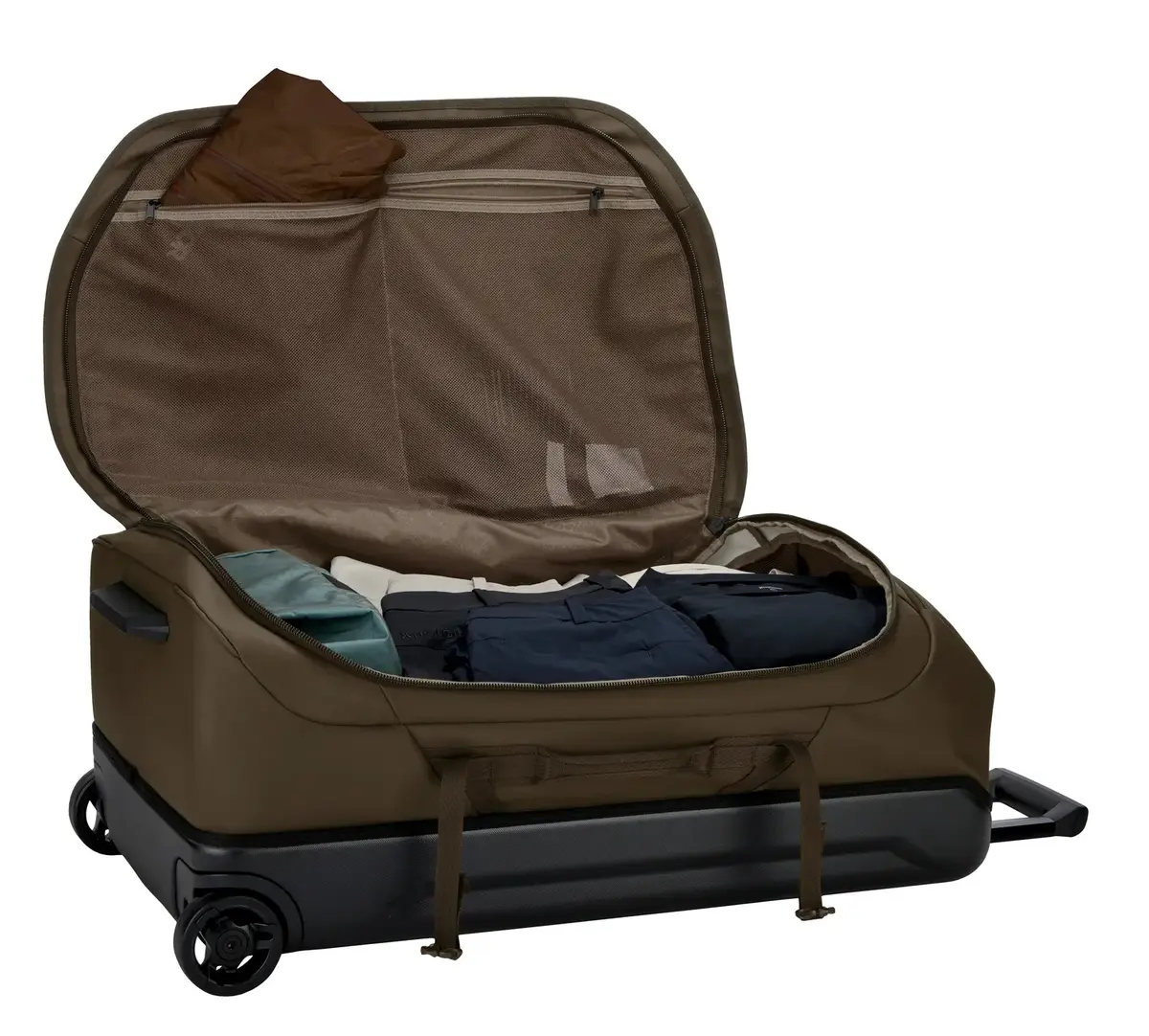 Thule Chasm Recycled Rolling Duffel – Deep Khaki Photo 4
