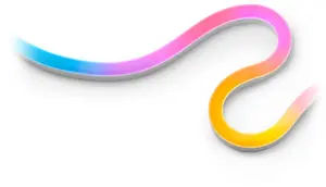 Smart strip light Signify Philips WiZ Neon flex strip 3 m kit, Wi‑Fi, 3 m, 20 W, white, 10 mm