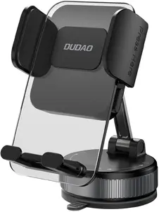 Car smartphone mount with dashboard suction cup Dudao – black