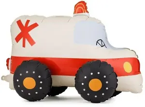 Foil Standing Balloon PartyDeco Ambulance 68×48 cm