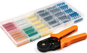 Crimping Tool Set LP LEC-NAR0868 with Insulated Cable Terminals