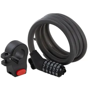 Cable lock Segway Ninebot Password Lock Black — dimensions 84×82×72 mm