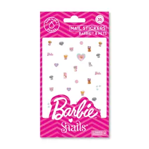 Nagaiņu uzlīmes Snails Barbie & Pets — 35 gab., daudzkrāsainas