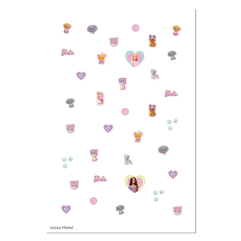 Snails Barbie & Pets — наклейки для ногтей 35 шт. Photo 2