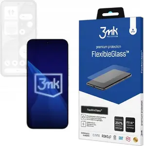 Защитное покрытие 3MK FlexibleGlass для Nothing Phone (4a) — гибкая закалённая плёнка