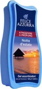 Gela gaisa atsvaidzinātājs Felce Azzurra Summer Night 140 g — telpu aromatizētājs