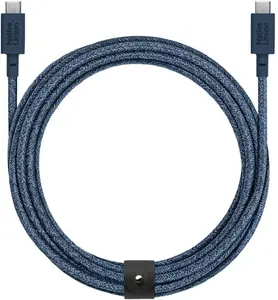 USB-C uz USB-C kabelis Native Union BELT-XL-C-NAV-3-NP — 3 m, zils