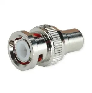 BNC plug to RCA (Cinch) jack adapter, Telegärtner 100023682