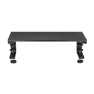 Monitoru pacēlājs ar skavu V7 videoseven, skavas stiprinājums, piemērots 10"–32" ekrāniem, līdz 19,96 kg, melns