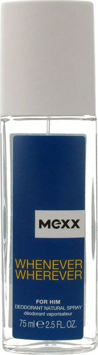 Dezodorants aerosols Coty Mexx Whenever Wherever
