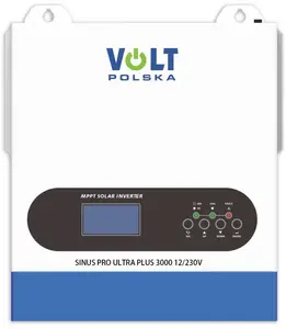 Invertors-lādētājs Volt SinusPro ULTRA PLUS 3000 12V→230V (1500/3000W) ar 100A MPPT (30–500V)