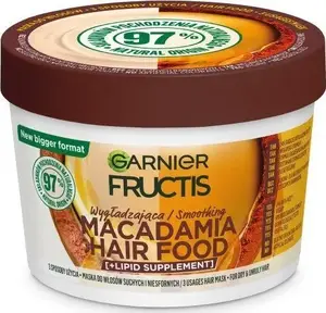 Маска для волос GARNIER Fructis Macadamia Hair Food выравнивающая для сухих и непослушных волос 400 мл