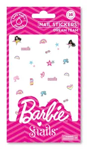 Nail stickers Snails 510464, 28 pcs, multicolour, Barbie theme