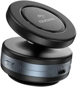 Автомобильный держатель с беспроводной зарядкой MagSafe 15W Dudao – присоска для смартфона