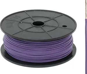 BLOW electrical wire 0.50 mm² purple, model 73-215#