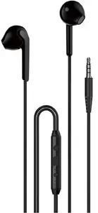 Vadu iekšausu austiņas Dudao X3 ar 3.5 mm mini‑jack, melnas