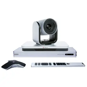 Система видеоконференцсвязи HP Poly RealPresence Group 500 с камерой EagleEye IV, CMOS-датчик, 10x опт. / 12x цифровой зум, Ethernet, серебристый