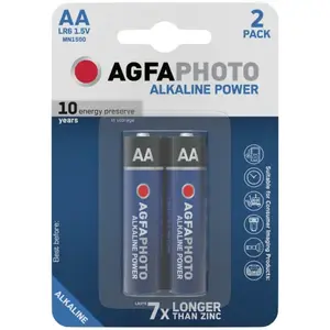 Alkalīnās baterijas AA (LR06) 1,5V — AGFA APAAA