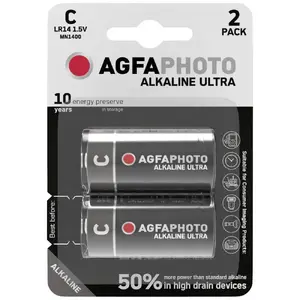Battery Alkaline C (LR14) 1.5V AGFA APAC — single-cell size C, alkaline chemistry