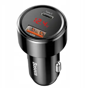 Зарядное устройство Baseus Magic Series PPS с цифровым дисплеем, Type‑C PD+QC, 45W, черное