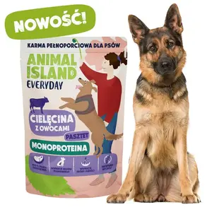 Влажный корм для собак animal island Monoprotein телятина 300 г