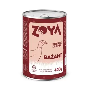 Влажный корм для собак ZOYA Bażant в банке 400 г
