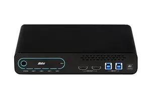 Tīkla videoierakstītājs AVer MT300 — 4K Ultra HD, 3840×2160 līdz 60 fps, PoE, 12 V DC, melns