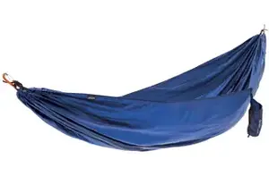 Karājamais šūpuļtīkls COCOON HS114 — 1 persona, neilons, 2850×1500 mm, nestspēja 180 kg, zils