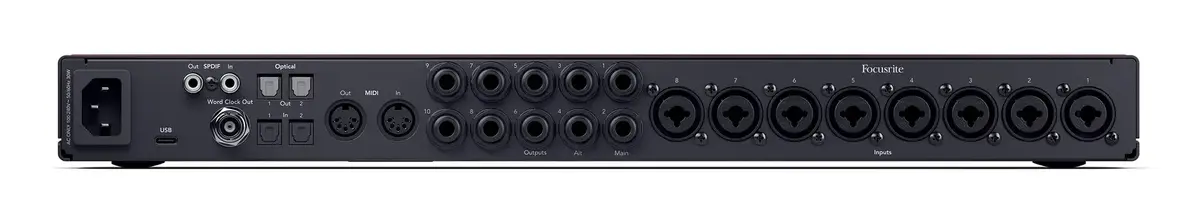Focusrite Scarlett 18i20 (4th Gen) аудиоинтерфейс Photo 2