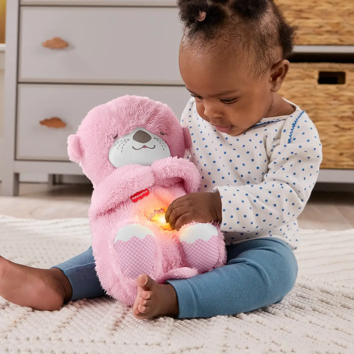 Fisher-Price Soothe 'n Snuggle Otter — мягкая игрушка Photo 2
