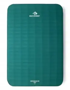 Inflatable Sleeping Mat SEA TO SUMMIT Comfort Deluxe Mat Rain Forest, double self‑inflating