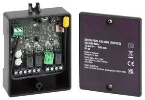 Gate/garage remote receiver FAAC XR2N FDS 433-868 MHz 2-channel universal (model 787023)