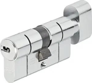 Cilindra slēdzene SYNOLOGY LOCK CYLINDER D6 30x30 mm niķelis, mehāniska atslēga Synology korpusiem
