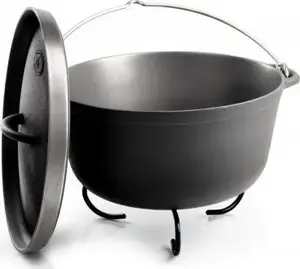 Cast Iron Dutch Oven GSI Outdoors 6.6 L – Camping/Cooking Pot