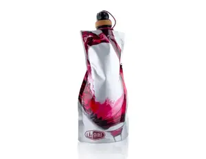 Drinking bottle GSI Outdoors 91100, 750 ml, flip lid, silver, 284.5 mm height