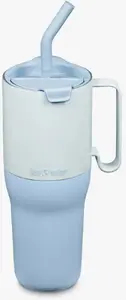 Ceļojumu krūze klean kanteen Kanteen Rise Tumbler (Flip Straw), 1064 ml, Barely Blue