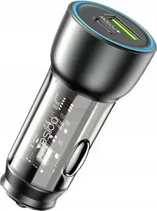 Зарядное устройство yesido Y49 PD 30W + QC3.0 18W USB-A + USB-C, чёрный