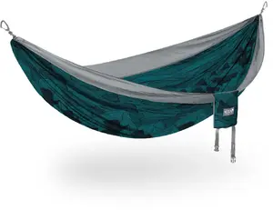 Hamaks ENO DoubleNest Hammock Print, Day to Night - divvietīgs viegls saliekams portatīvs hamaks